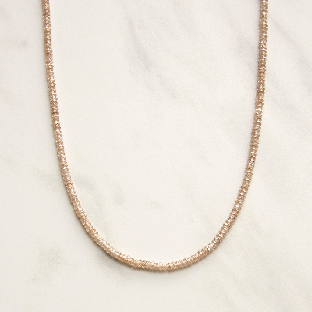 14k Gold Fill Strung Gemstone Necklace