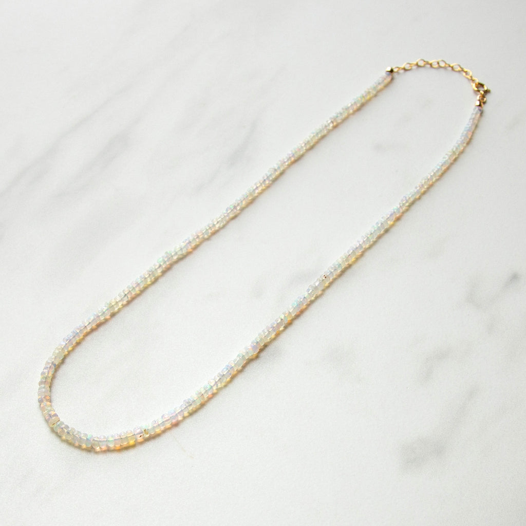 14k Gold Fill Strung Gemstone Necklace