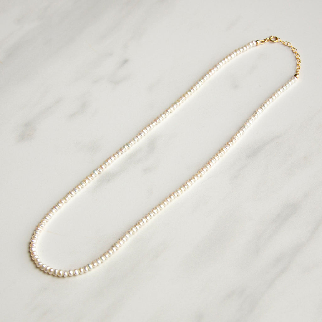 14k Gold Fill Strung Gemstone Necklace