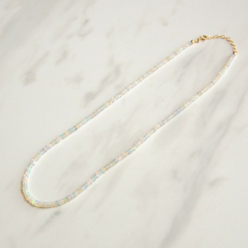 14k Gold Fill Strung Gemstone Necklace