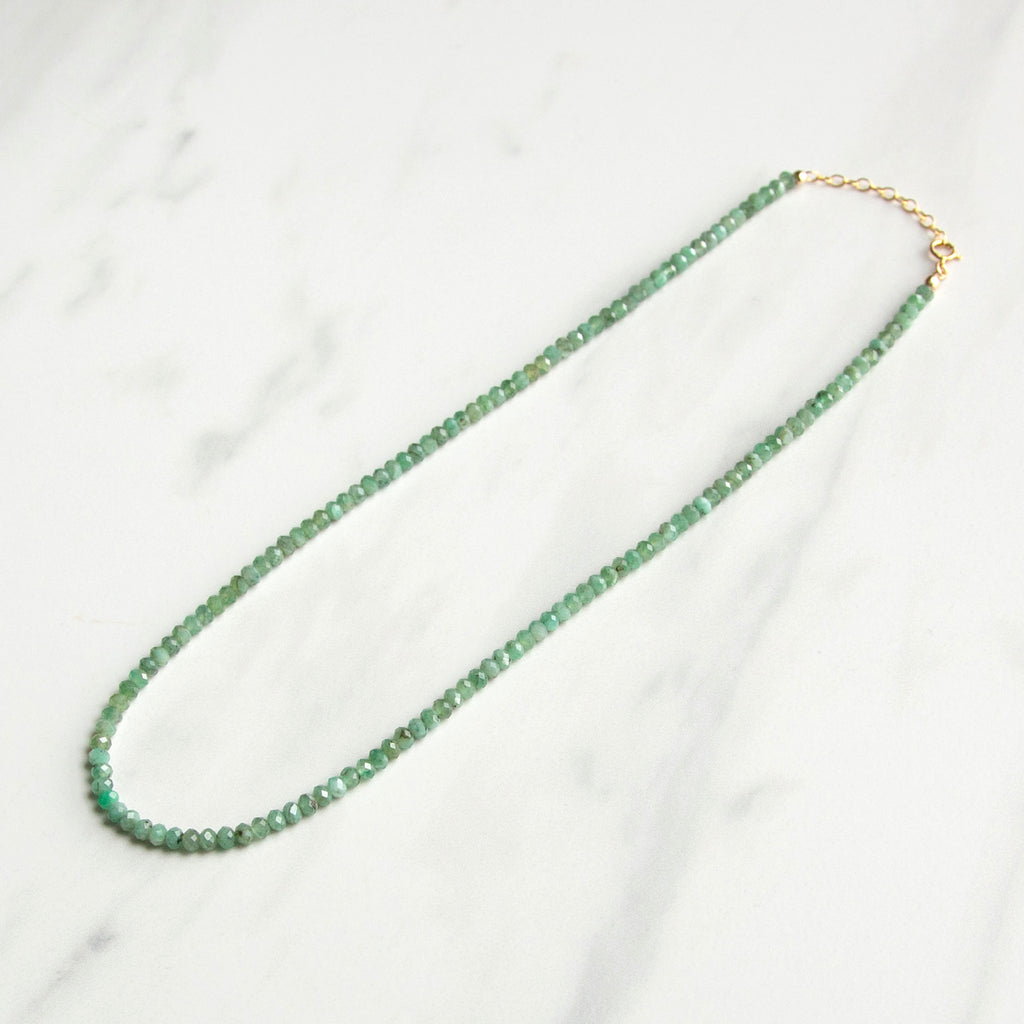14k Gold Fill Strung Gemstone Necklace