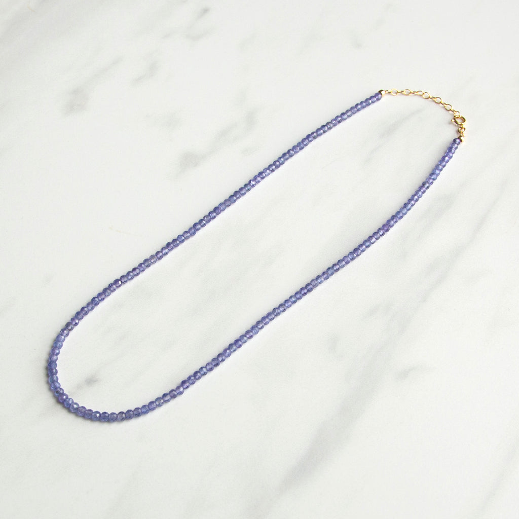 14k Gold Fill Strung Gemstone Necklace
