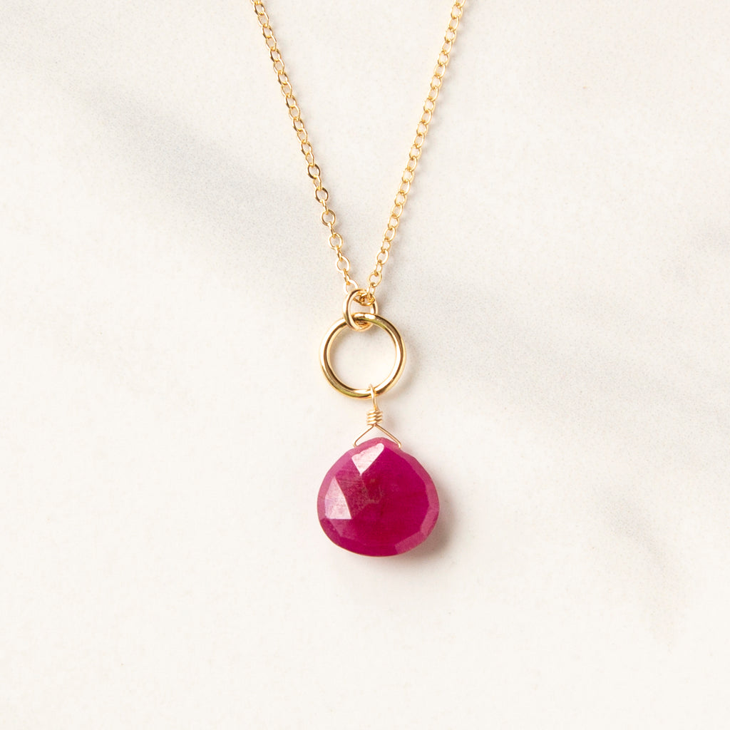 Carlie Necklace (14k Gold-fill)
