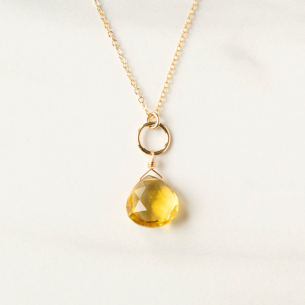 Carlie Necklace (14k Gold-fill)