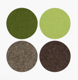 Bierfilz Round Felt Coaster (4-Pack)