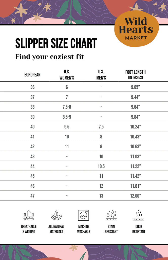 Wool Felt Slippers - Ash