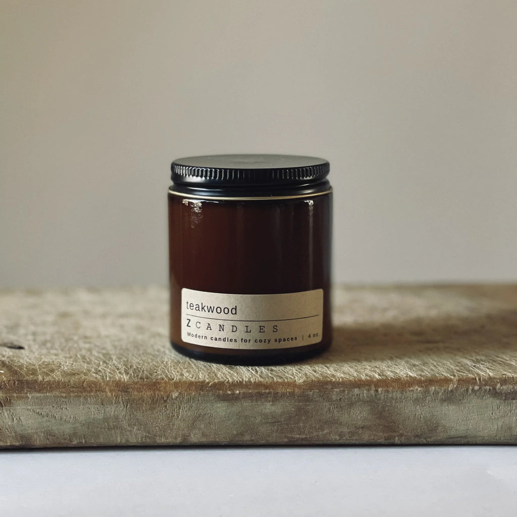Teakwood Z Candle