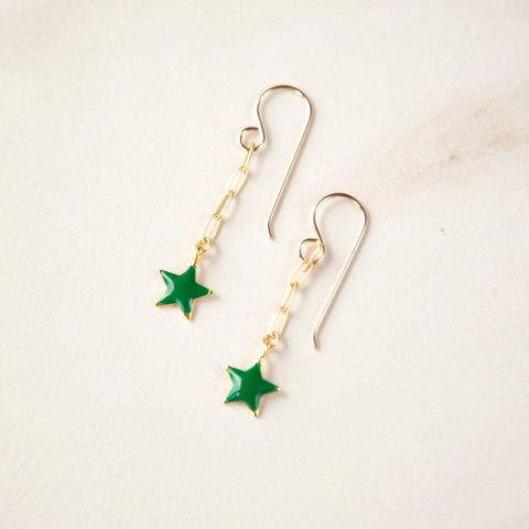 Colorful Star Earrings