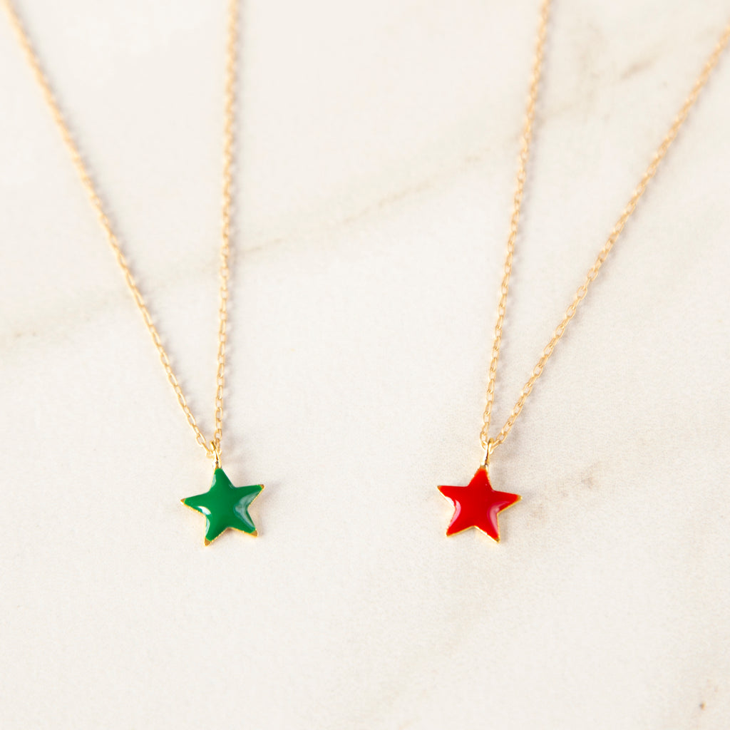Colorful Star Necklace