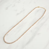 14k Gold Fill Strung Gemstone Necklace