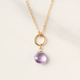 Miranda Necklace on Gold-Fill Cable Chain