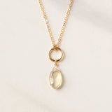 Miranda Necklace on Gold-Fill Cable Chain