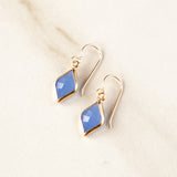 Crystal Rhombus Earrings