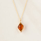 Crystal Rhombus Necklace