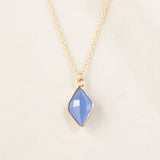 Crystal Rhombus Necklace