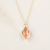 Crystal Rhombus Necklace