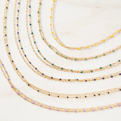 Dot Necklace (Gold)