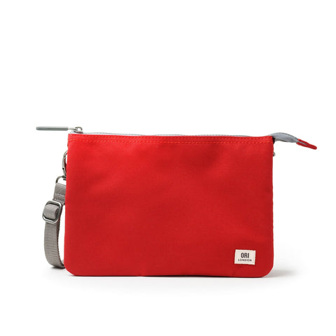 Carnaby Crossbody XL Recycled Canvas - Mars Red