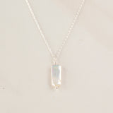 Pearl Rectangle Necklace