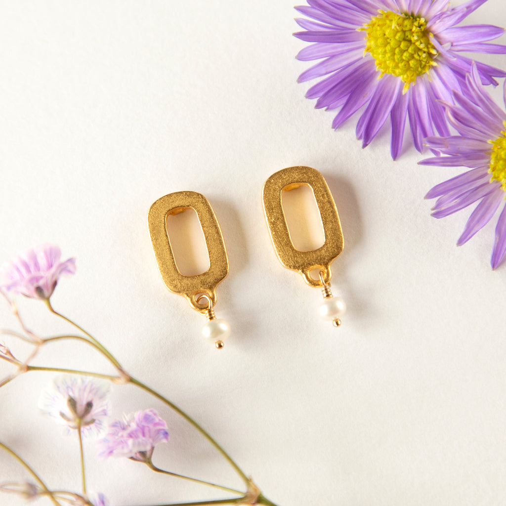 Rectangle Drop Studs