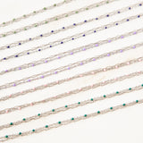 Dot Necklace (Silver)