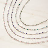 Dot Necklace (Silver)