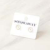 Circle & Line Studs