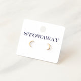 Crescent Studs