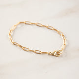 Small Paperclip Chain Bracelet