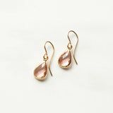 Tiny Crystal Drop Earrings