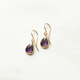 Tiny Crystal Drop Earrings