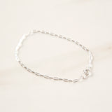 X Small Paperclip Chain Bracelet