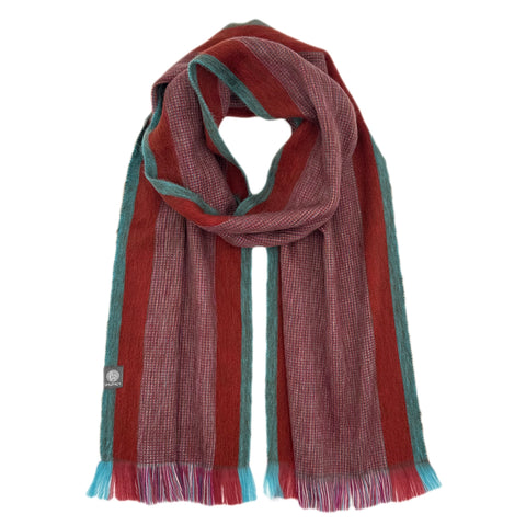 Alpaca Scarf - Wild Poppy