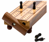 Handmade Wood Cribbage Game