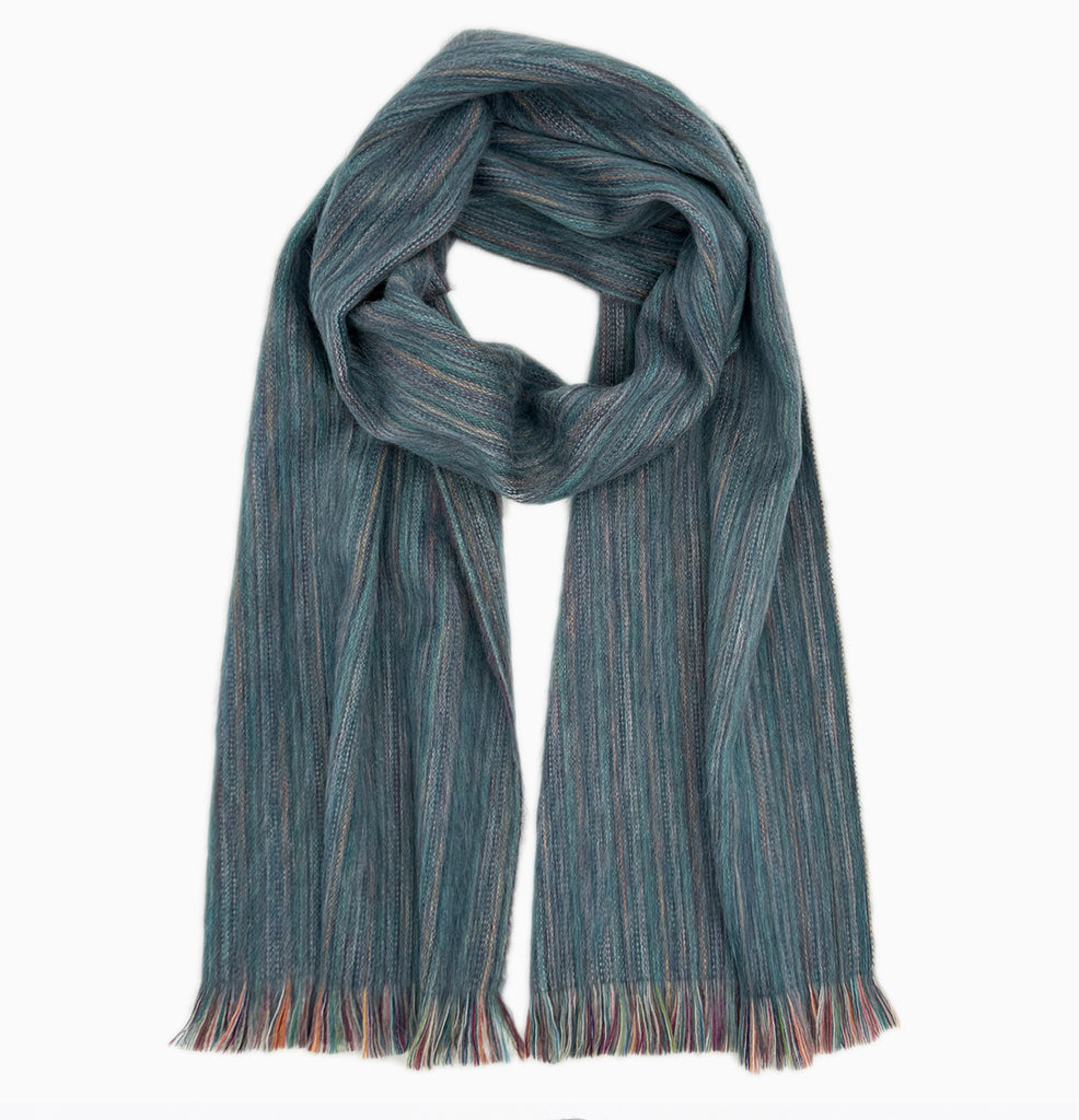 Alpaca Scarf - Indigo