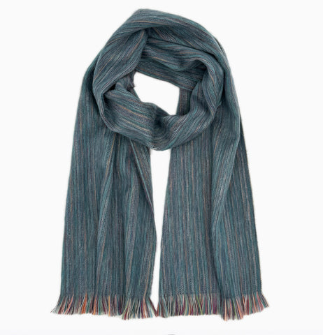 Alpaca Scarf - Indigo