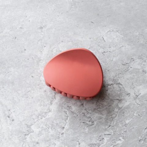 Matte Treasure Hair Clip - Brick