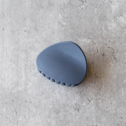 Matte Treasure Hair Clip - Dusty Blue