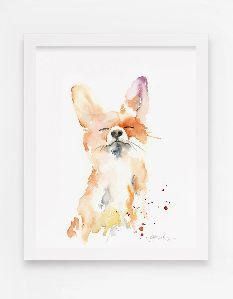 Proud Fox Art Print