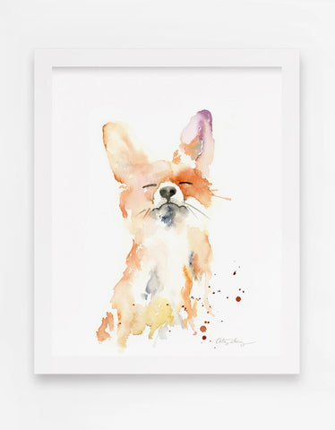 Proud Fox Art Print