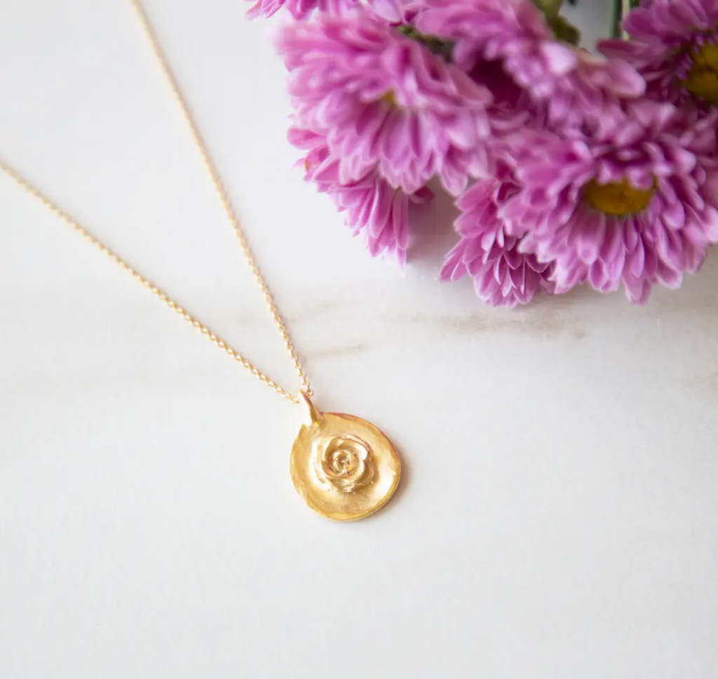 Rosebud Necklace