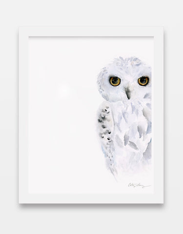 Snowy Owl Art Print