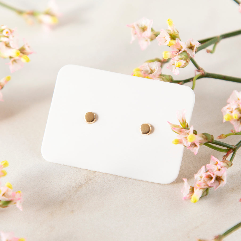14k Teeny Tiny Studs