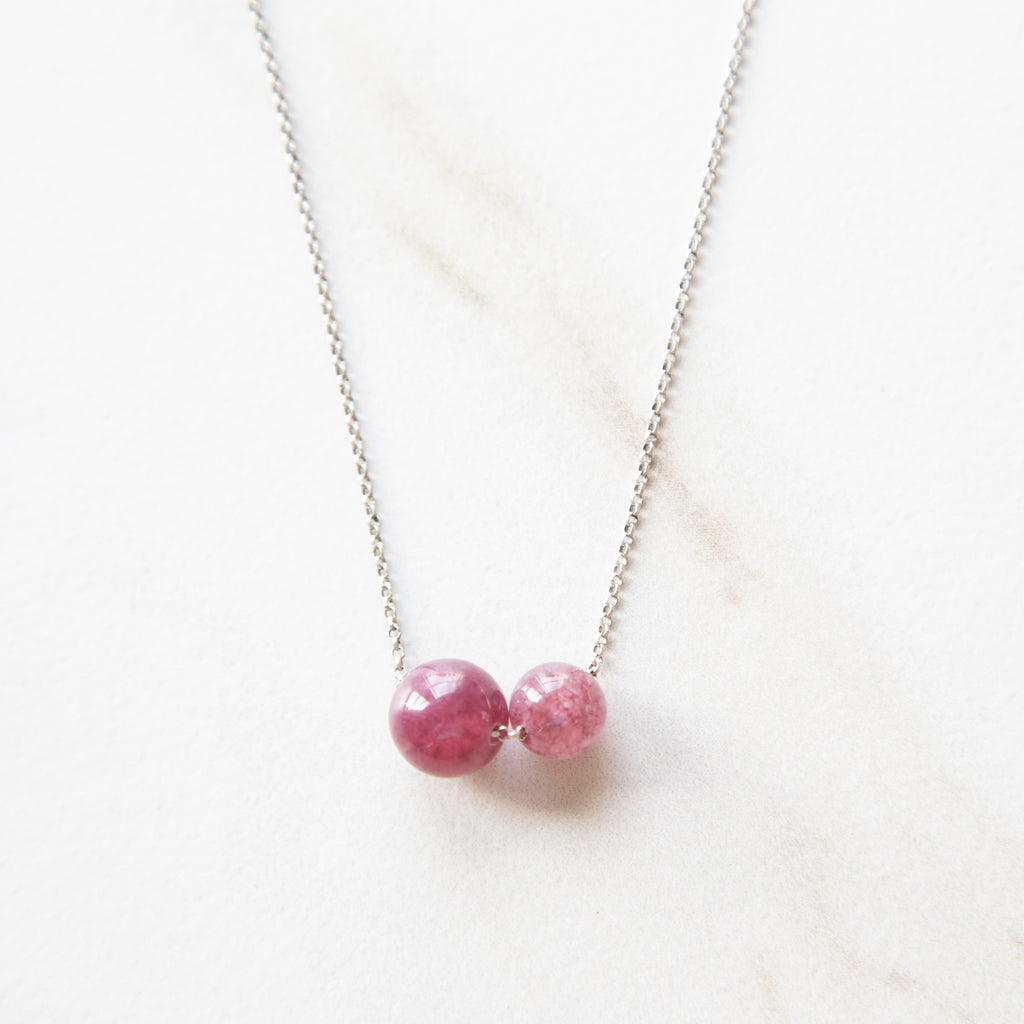 Bauble Necklace (Silver)