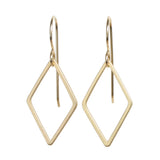 Simple Diamond Earrings