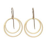 Double Circle Earrings