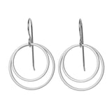 Double Circle Earrings