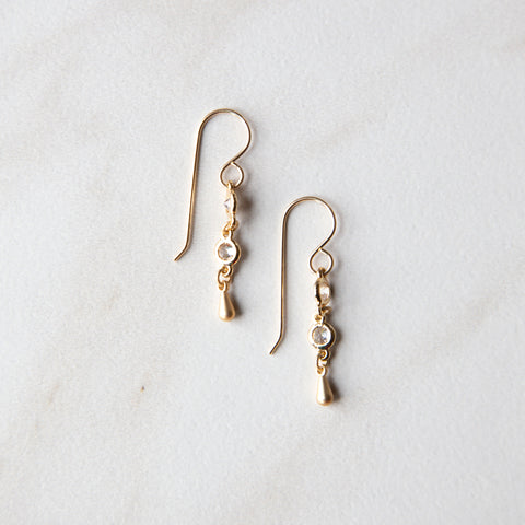 Crystal Drop Earrings