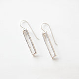 Open Rectangle Earrings