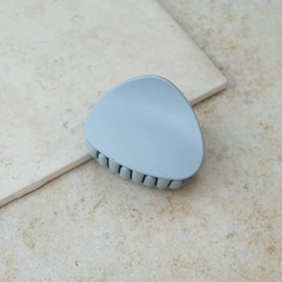 Matte Treasure Hair Clip - Light Blue